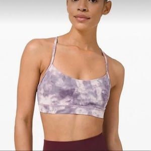 Lululemon diamond dye flow y sports bra